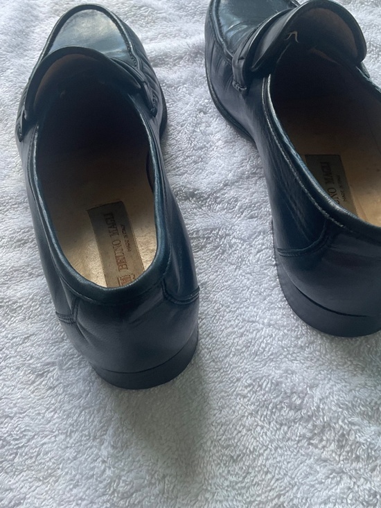 Bruno Magli Mens Shoes Navy US 8 Vintage From Mid 80’s
